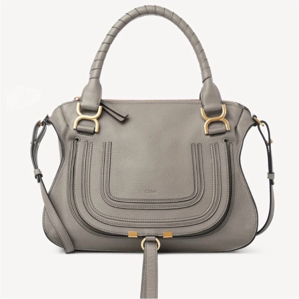Chloé Medium Marcie Leather Satchel